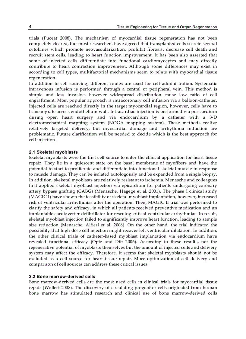 image for page Tissue Engineering for Tissue and Organ Regeneration