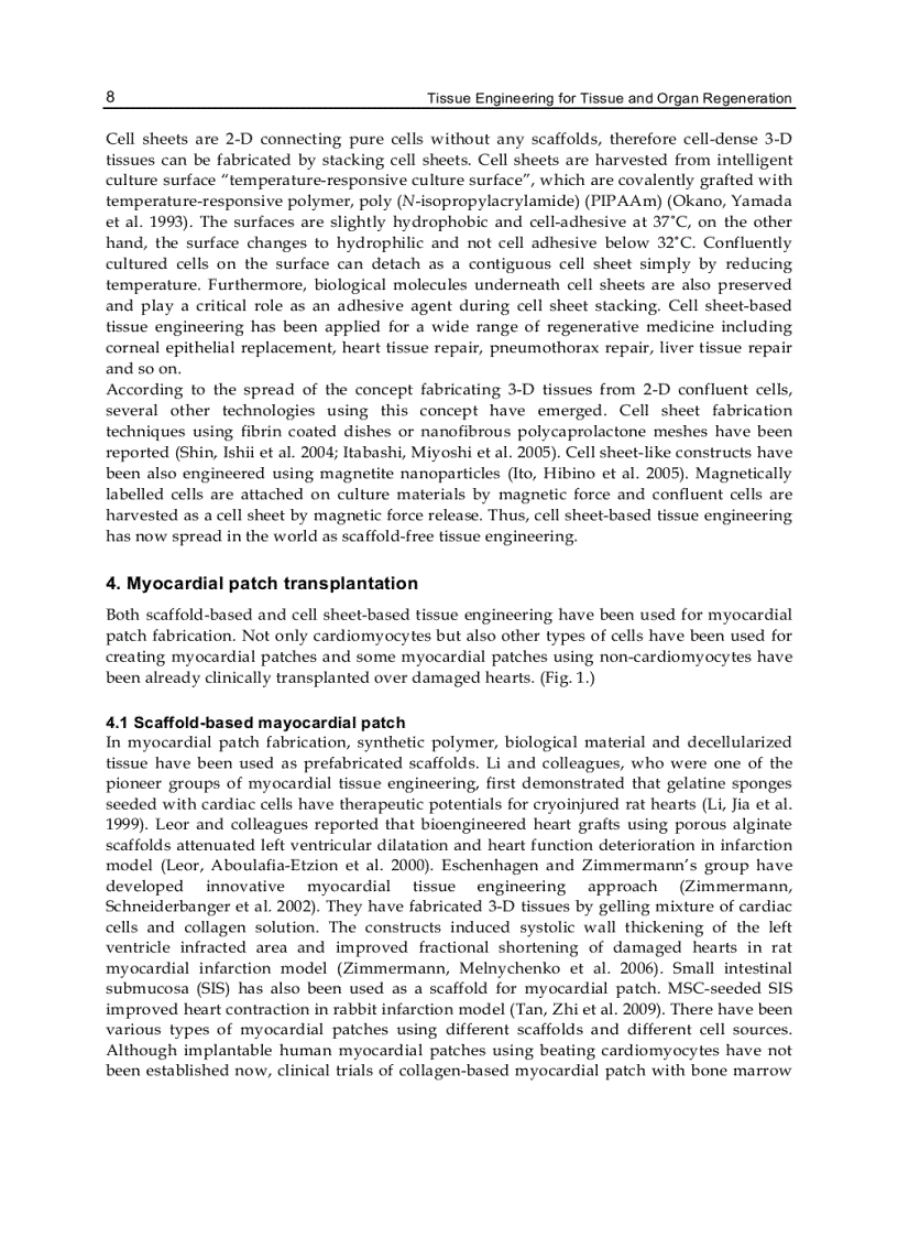 image for page Tissue Engineering for Tissue and Organ Regeneration
