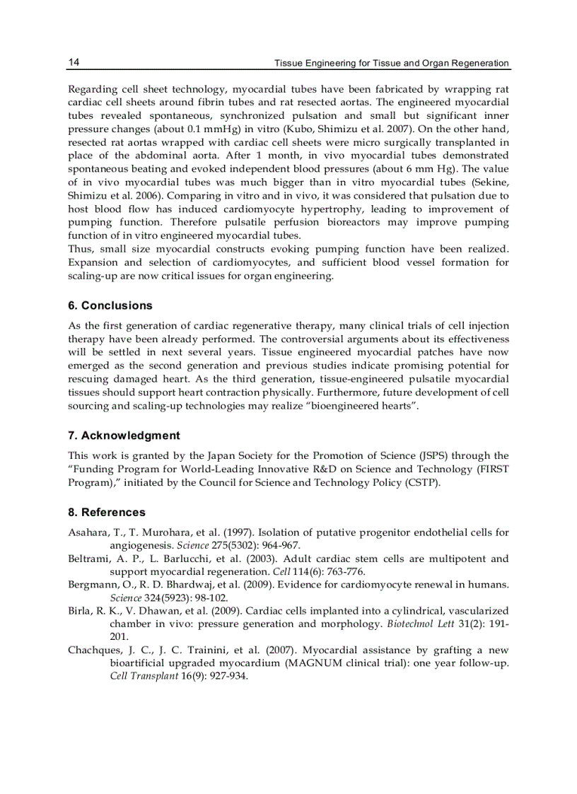 image for page Tissue Engineering for Tissue and Organ Regeneration