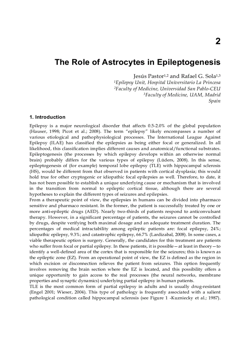 image for page Underlying Mechanisms of Epilepsy