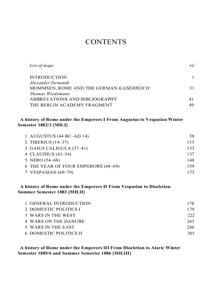 image for page A History of Rome Under the Emperors