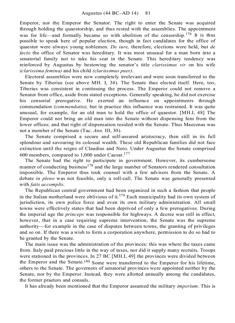 image for page A History of Rome Under the Emperors