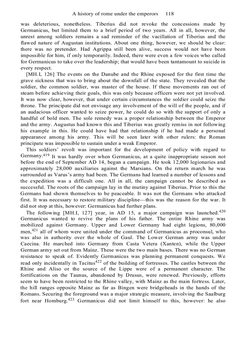 image for page A History of Rome Under the Emperors