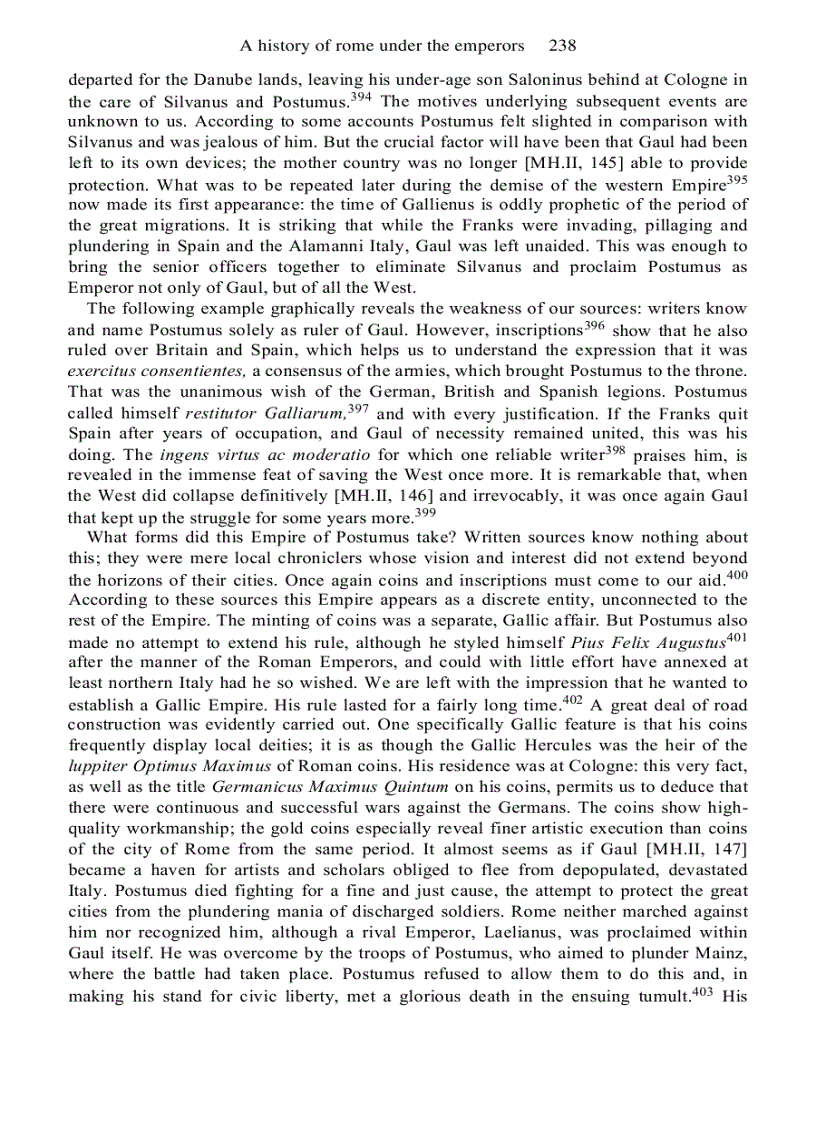 image for page A History of Rome Under the Emperors