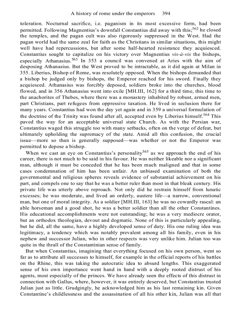 image for page A History of Rome Under the Emperors