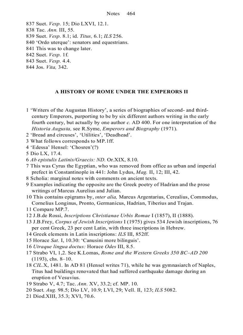 image for page A History of Rome Under the Emperors