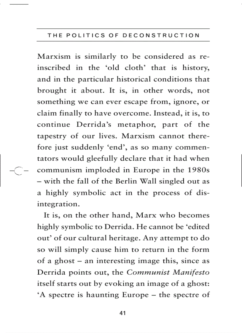 image for page Derrida and the End of History