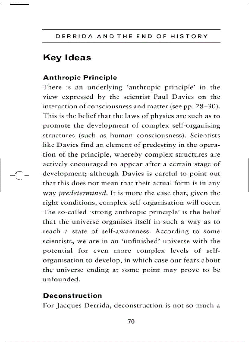 image for page Derrida and the End of History