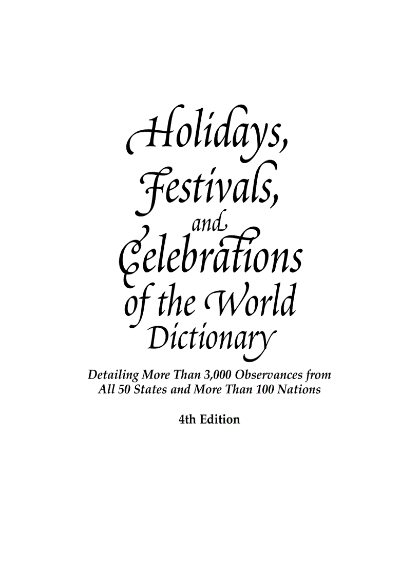 image for page Holidays