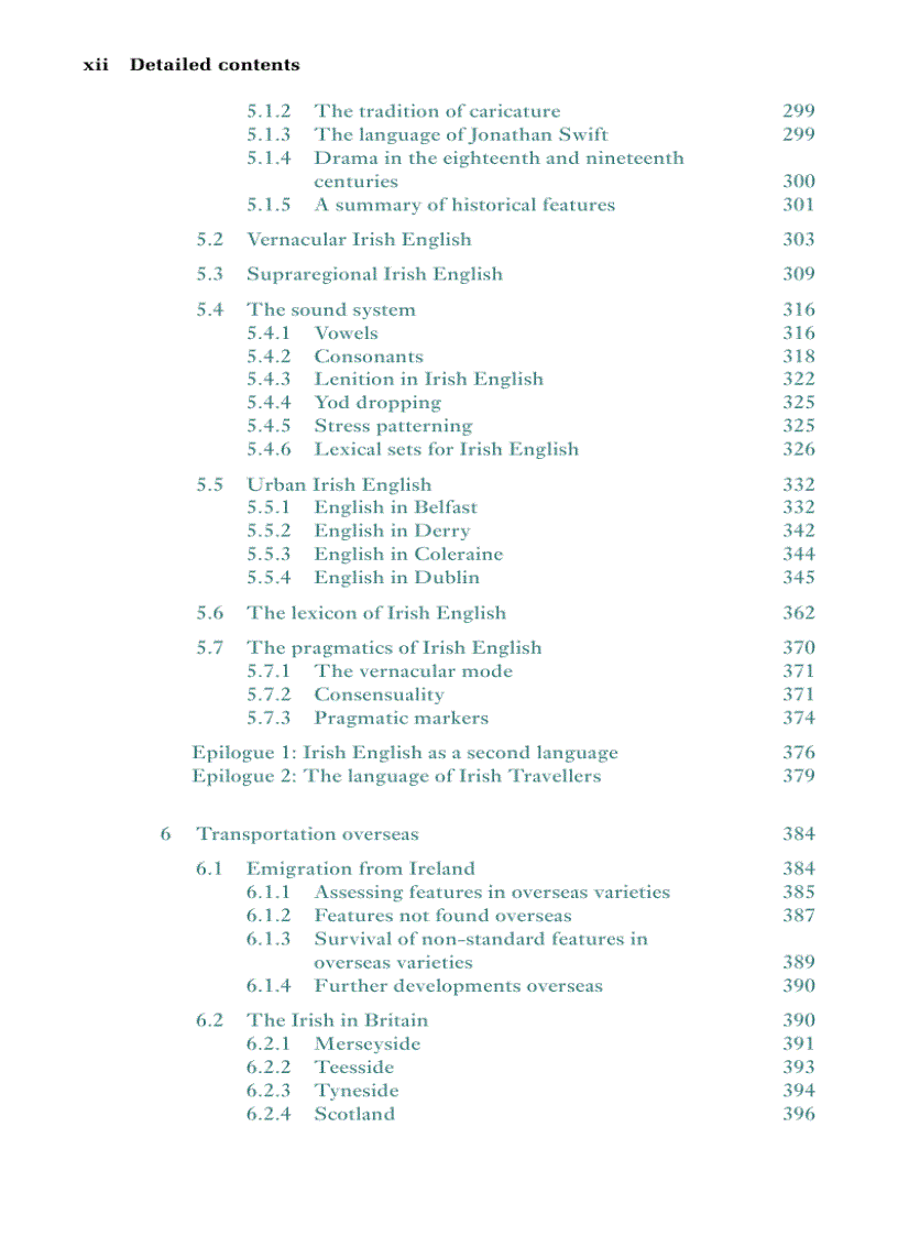 image for page Irish English History and Present Day Forms