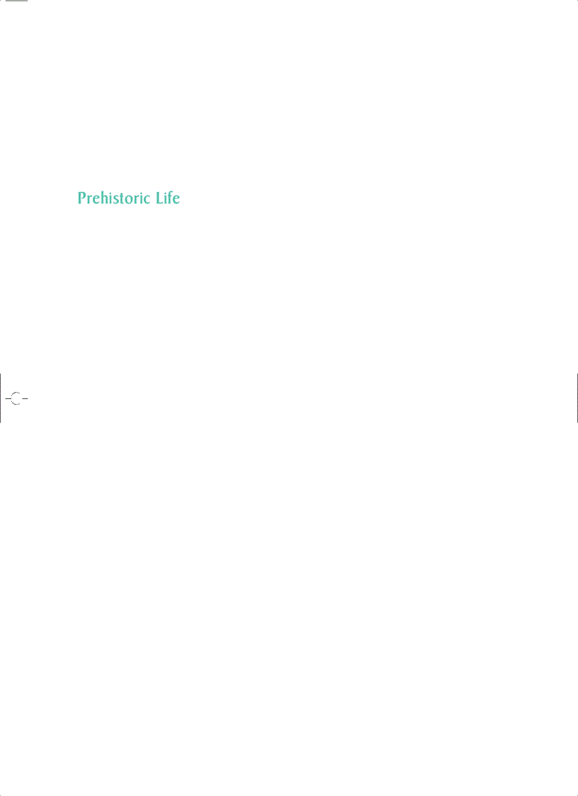 image for page Prehistoric Life Evolution and the Fossil Record