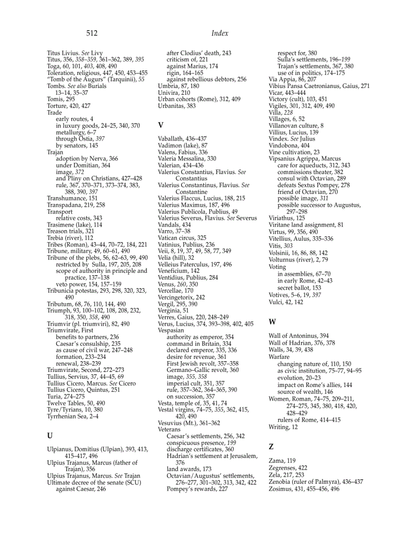 image for page The Romans From Village to Empire