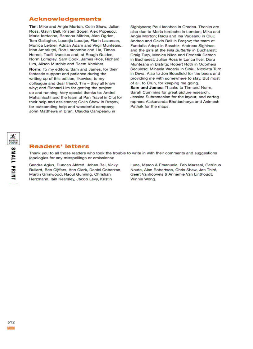 image for page The Rough Guide to Romania 5th Edition