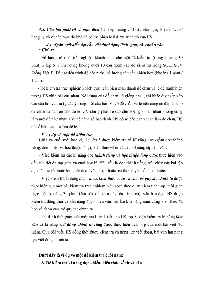 image for page Dạy học Lớp 5 theo chương trình tiểu học mới