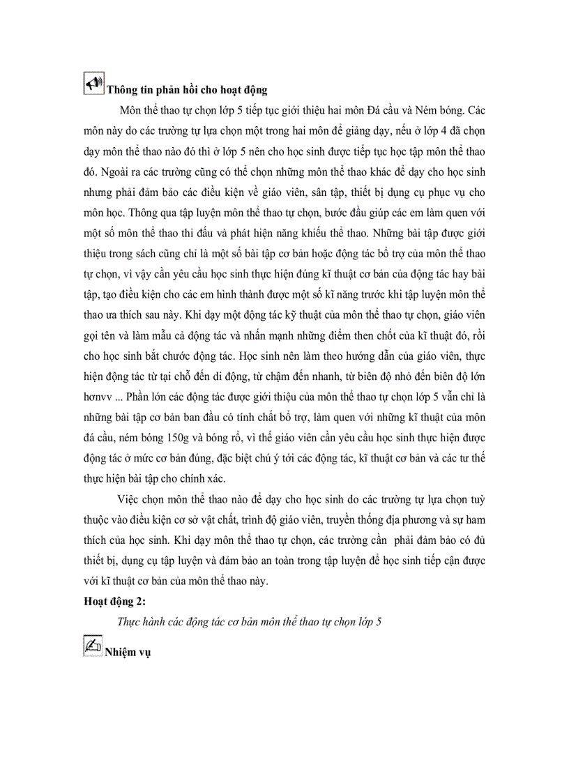 image for page Dạy học Lớp 5 theo chương trình tiểu học mới