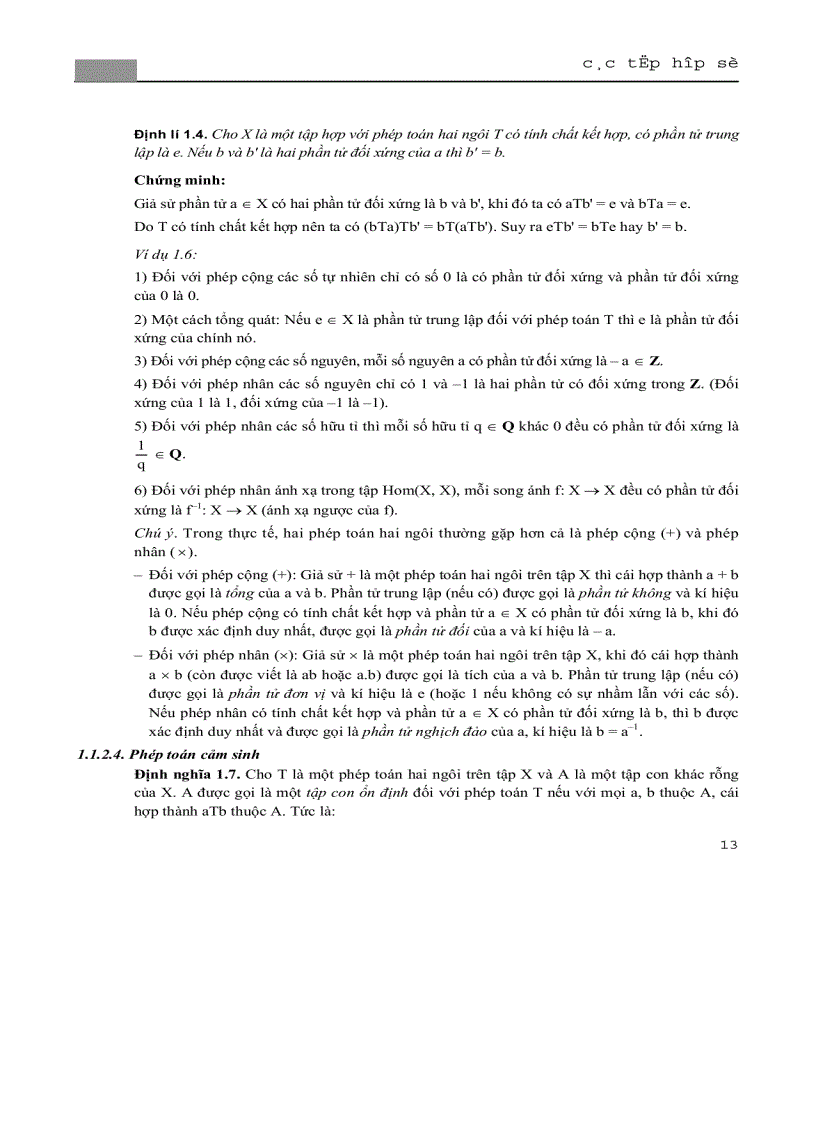 image for page Giáo trình Các Tập Hợp Số