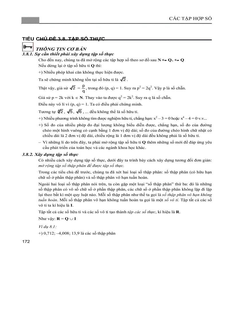 image for page Giáo trình Các Tập Hợp Số