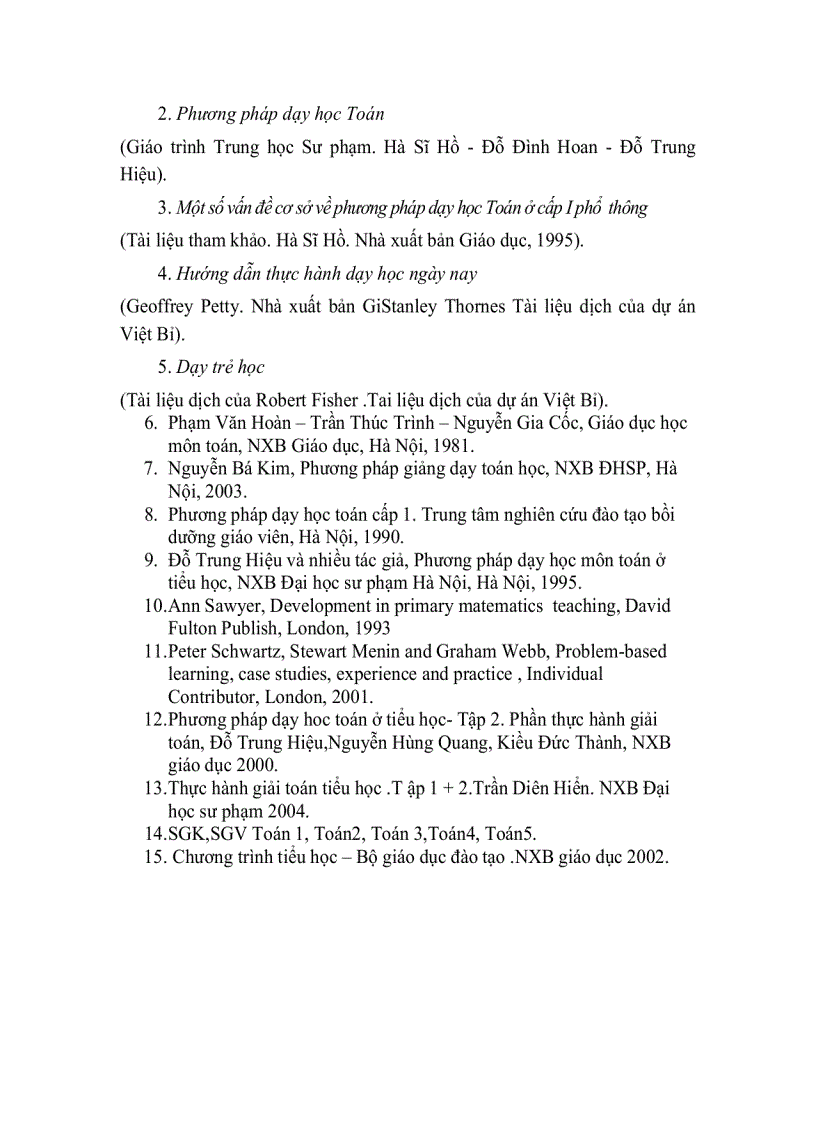 image for page Giáo trình phương pháp dạy học toán ở tiểu học