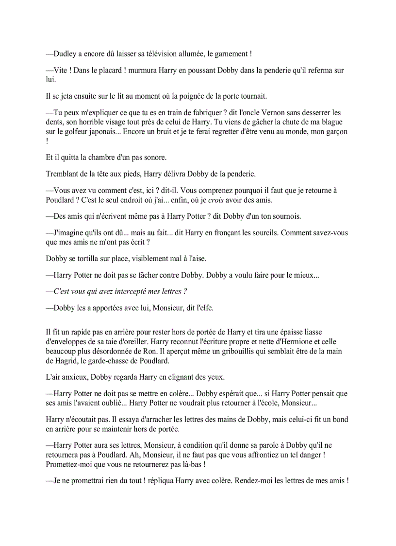 image for page Harry Potter et la Chambre des Secrets Francais