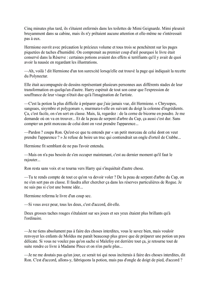 image for page Harry Potter et la Chambre des Secrets Francais