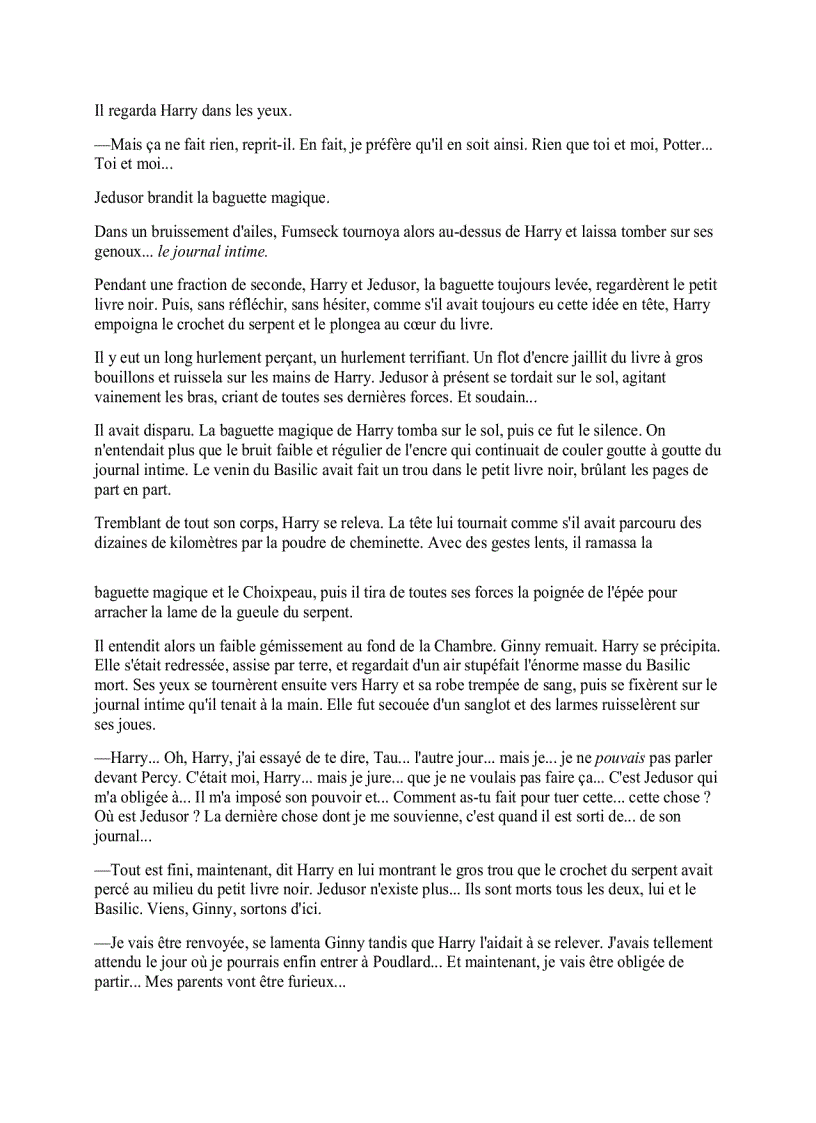 image for page Harry Potter et la Chambre des Secrets Francais