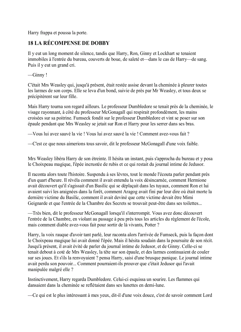 image for page Harry Potter et la Chambre des Secrets Francais