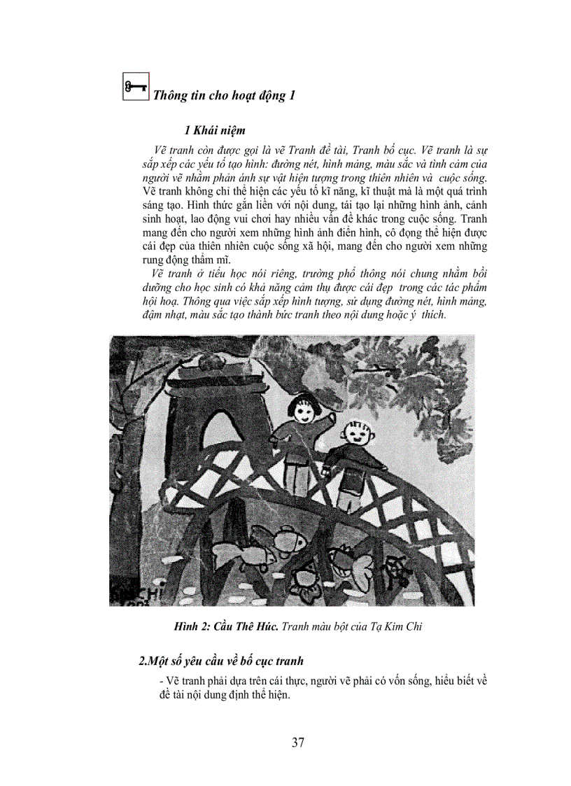 image for page Mĩ thuật và Phương pháp dạy học mĩ thuật ở tiểu học