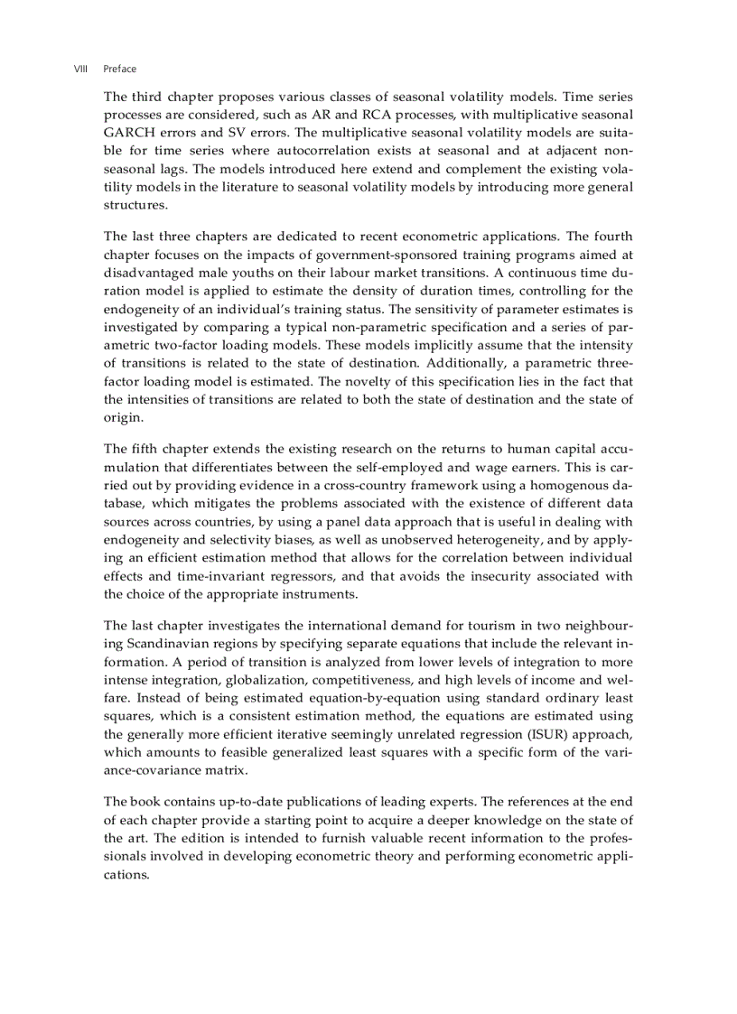 image for page Advances in Econometrics Theory and Applications