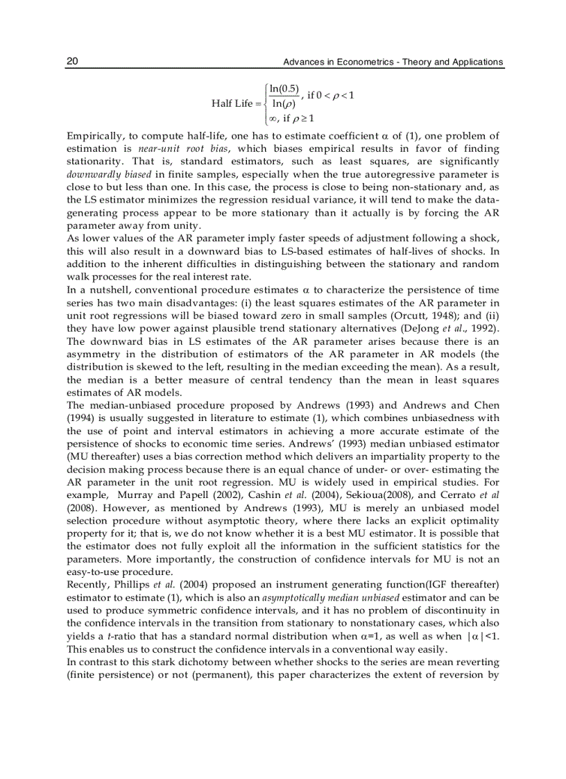 image for page Advances in Econometrics Theory and Applications