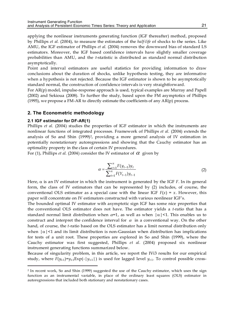 image for page Advances in Econometrics Theory and Applications