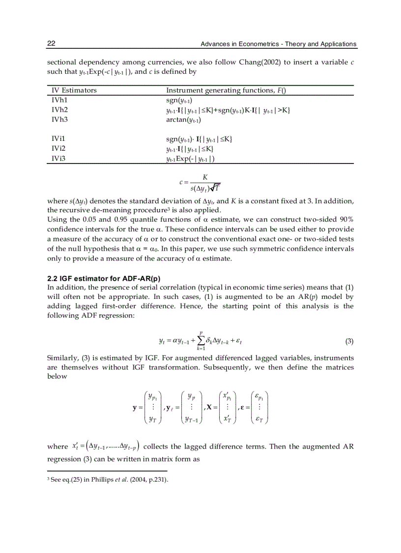 image for page Advances in Econometrics Theory and Applications