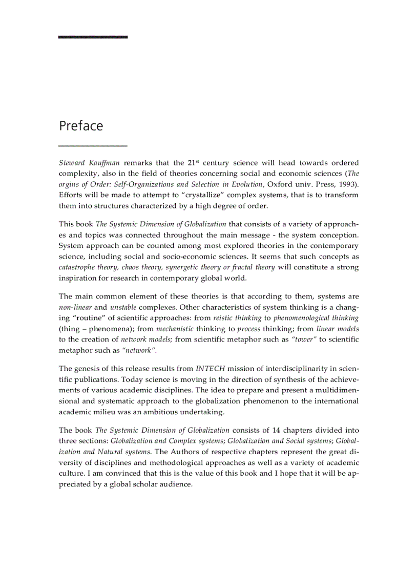 image for page The Systemic Dimension of Globalization