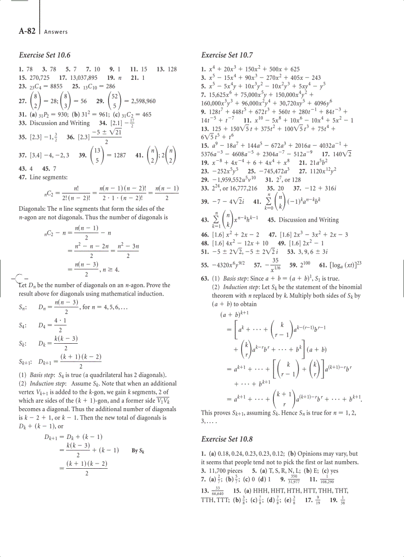 image for page Algebra and Trigonometry 3rd Edition
