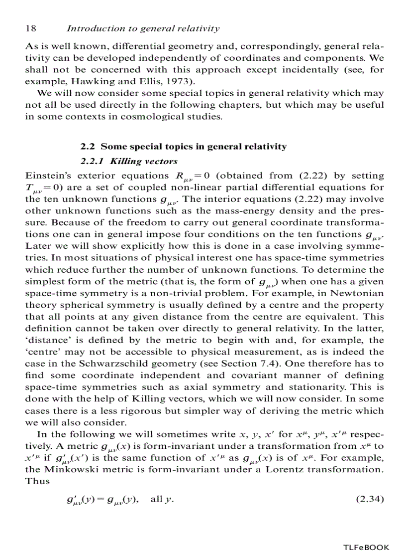 image for page An Introduction to Mathematical Cosmology 2nd Edition
