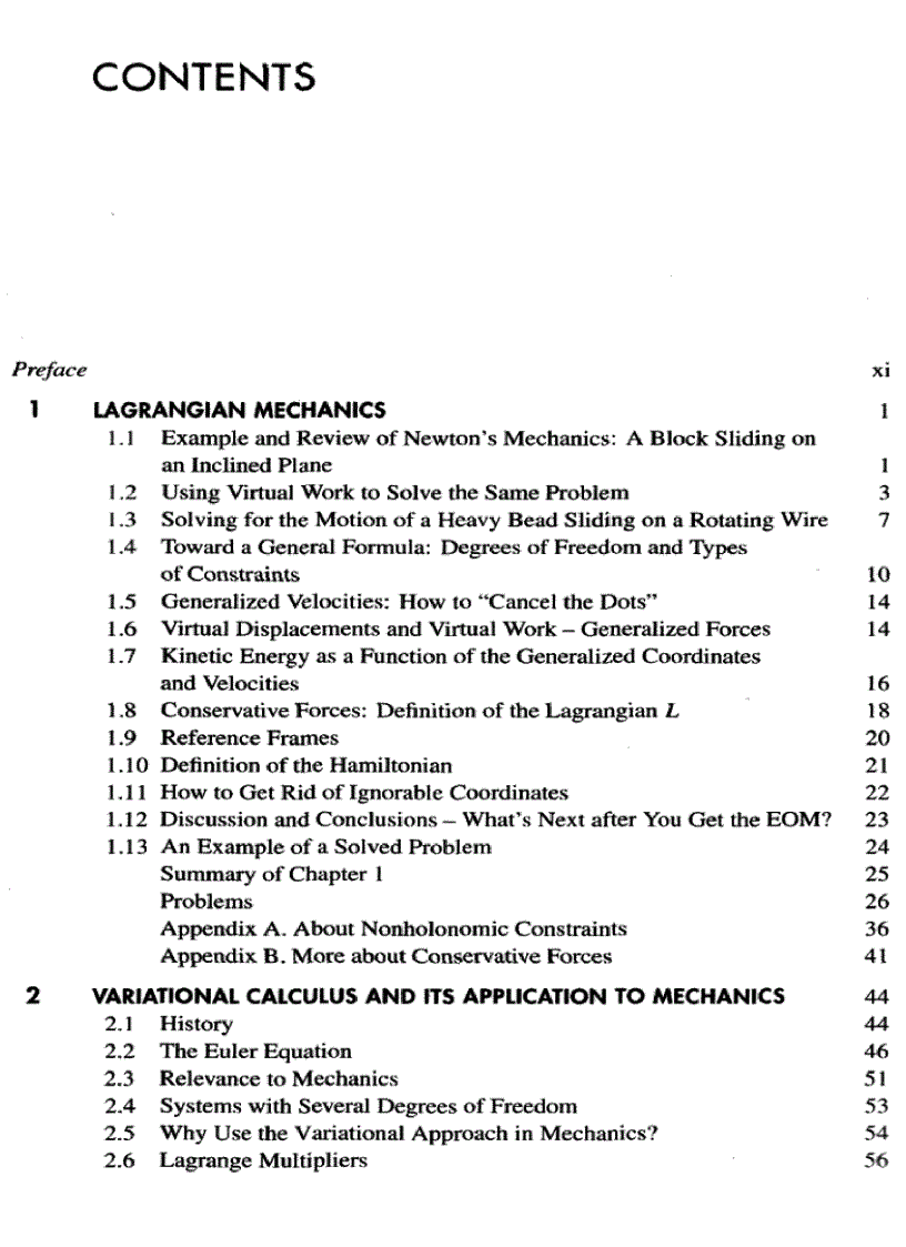 image for page Analytical Mechanics