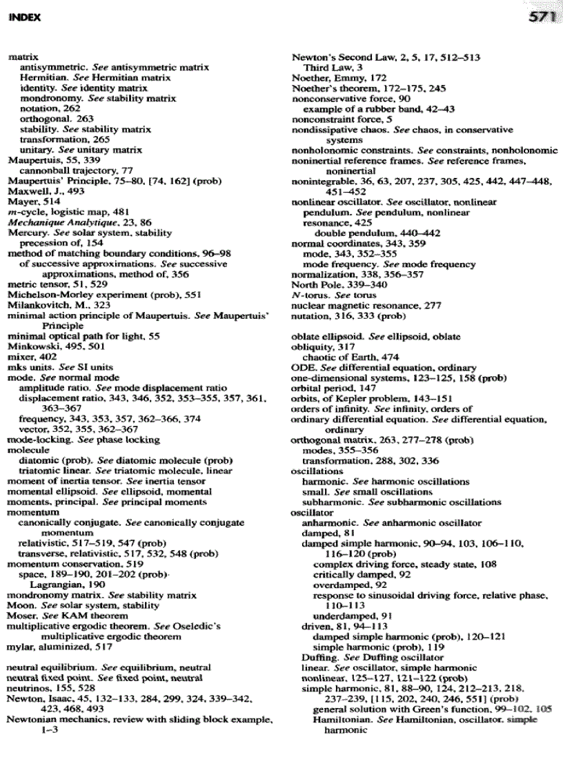 image for page Analytical Mechanics