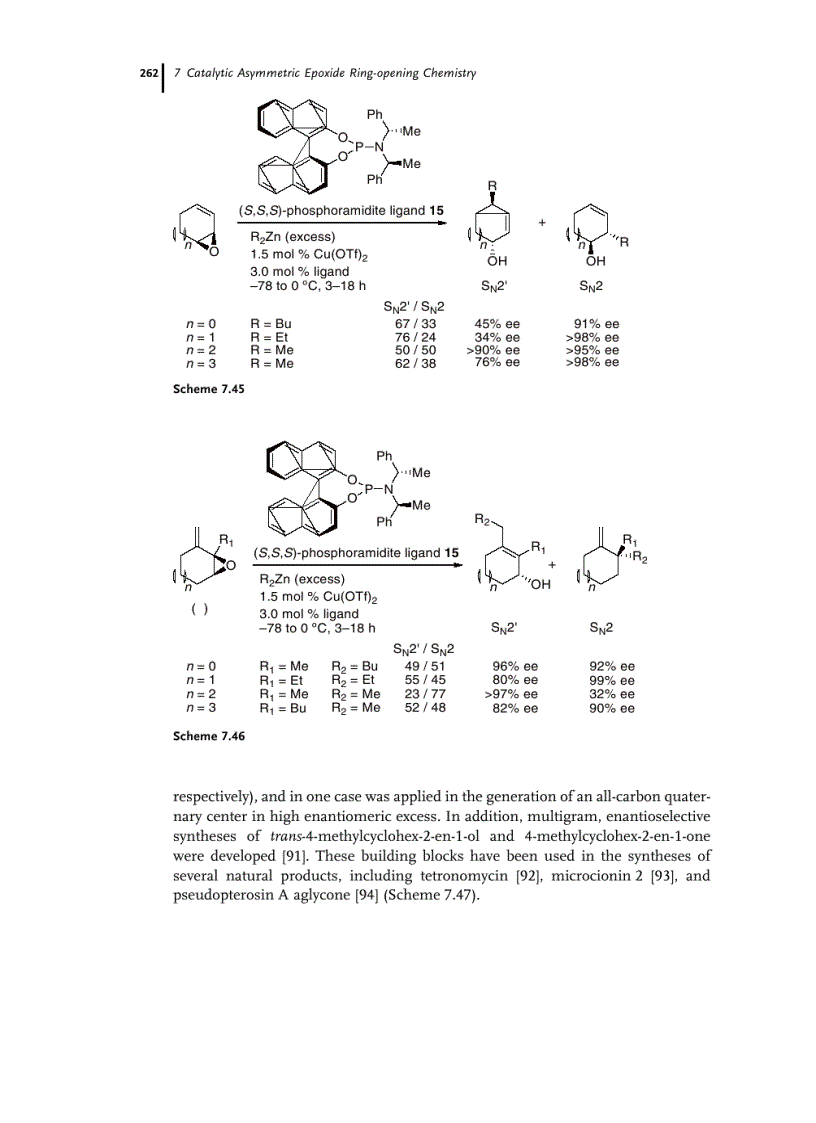 image for page Aziridines and Epoxides in Organic Synthesis