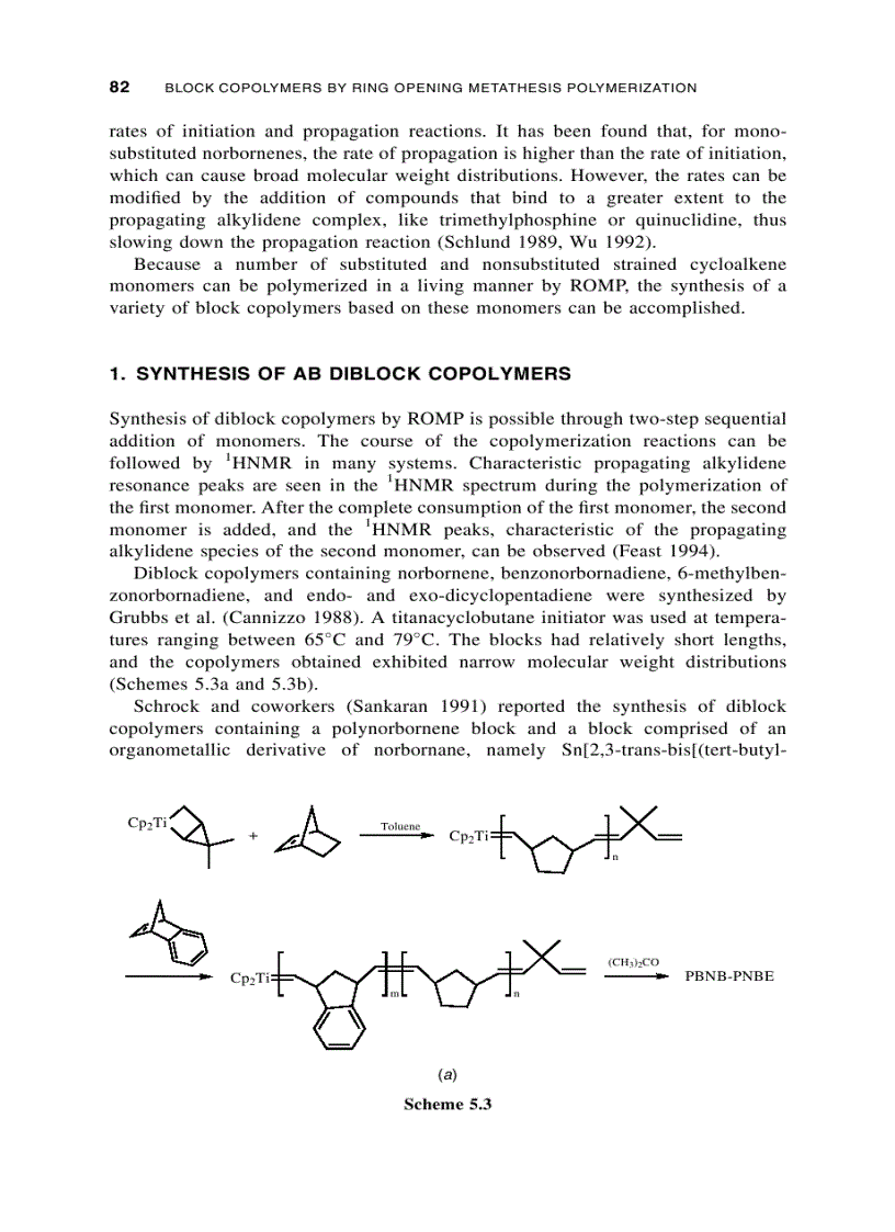 image for page Block Copolymers Synthetic Strategies
