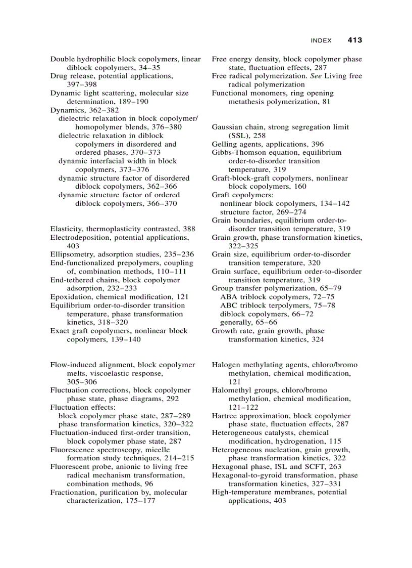 image for page Block Copolymers Synthetic Strategies