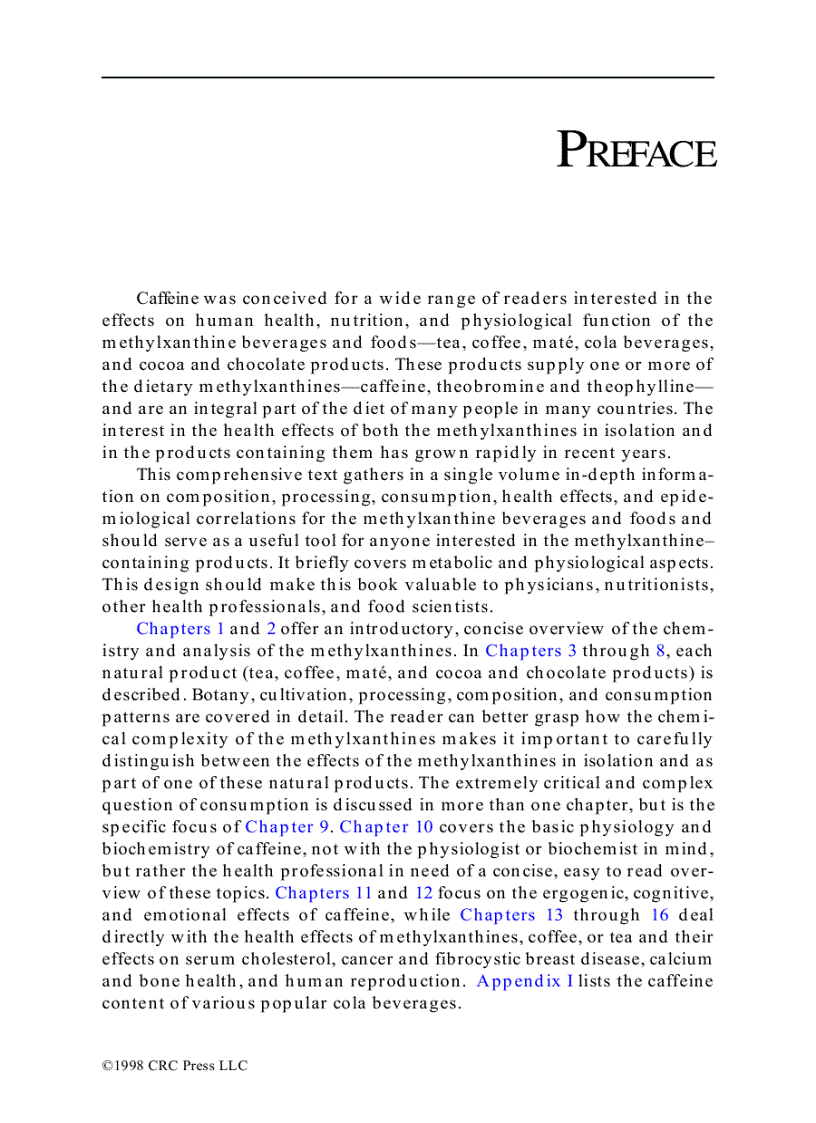 image for page Caffeine 1st Edition