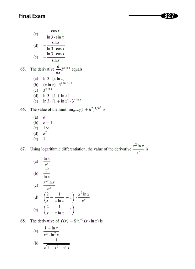 image for page Calculus Demystified A Self Teaching Guide