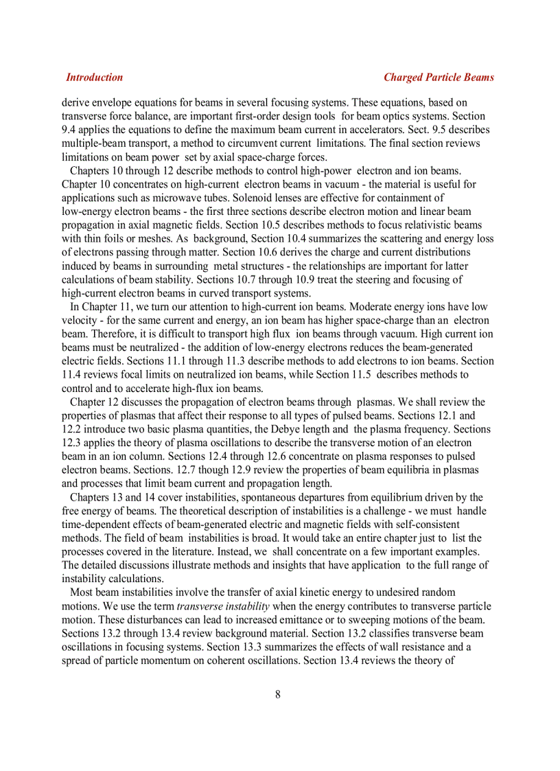 image for page Charged Particle Beams First Edition