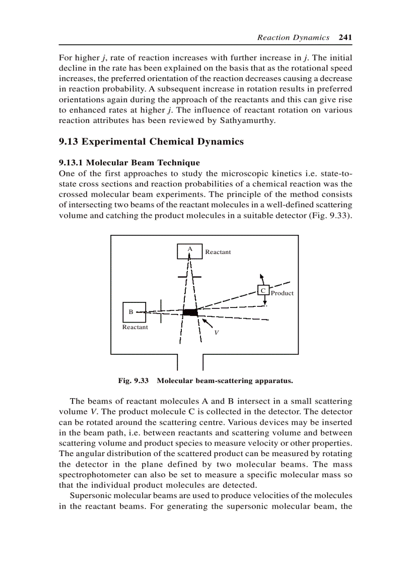 image for page Chemical Kinetics and Reaction Dynamics