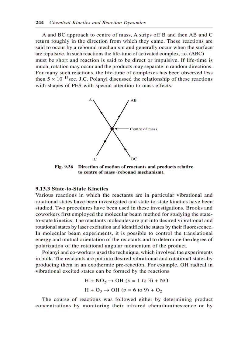 image for page Chemical Kinetics and Reaction Dynamics