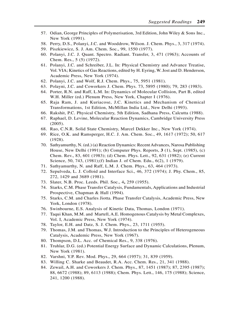 image for page Chemical Kinetics and Reaction Dynamics