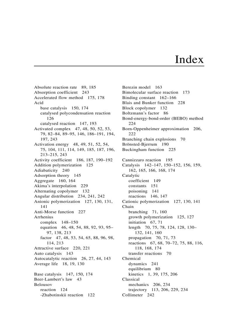 image for page Chemical Kinetics and Reaction Dynamics