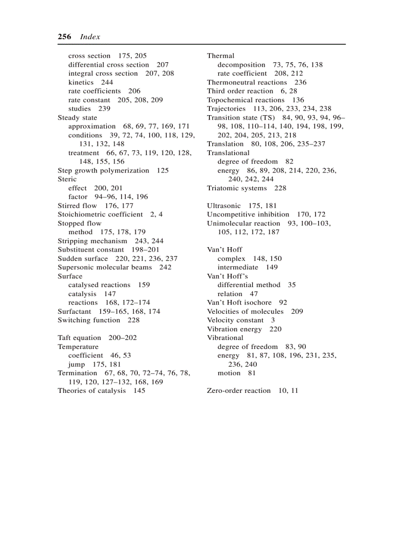 image for page Chemical Kinetics and Reaction Dynamics