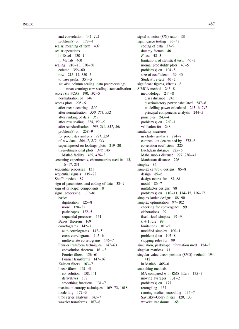 image for page Chemometrics