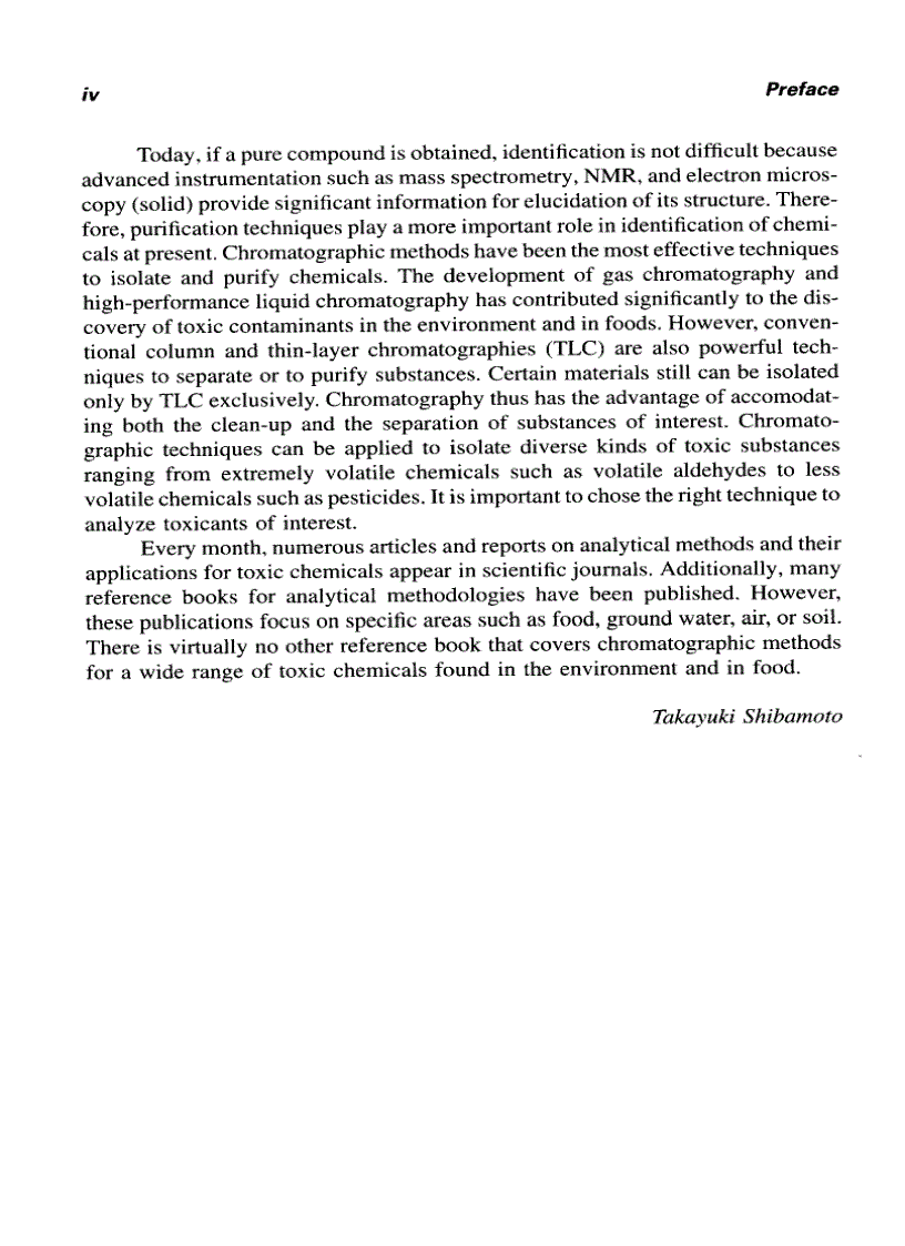 image for page Chromatographic Analysis of Environmental and Food Toxicants