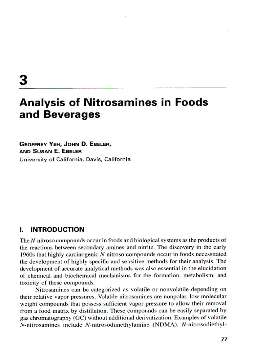 image for page Chromatographic Analysis of Environmental and Food Toxicants